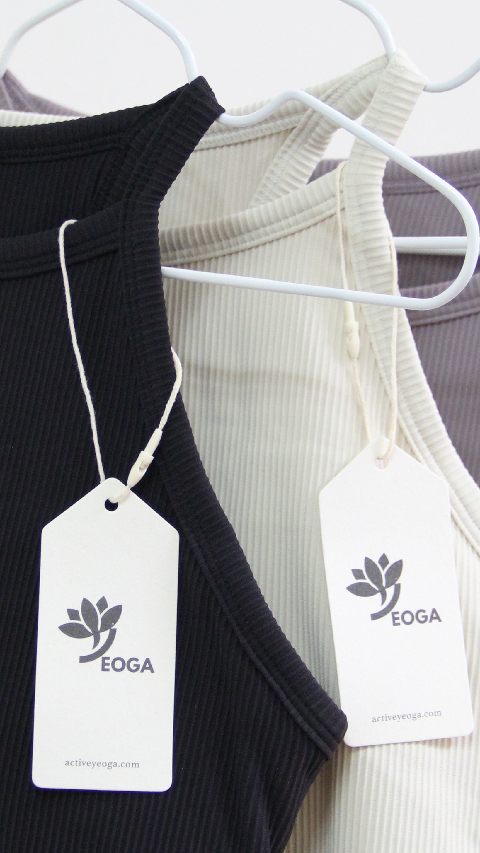 Luna High Neck Crop Tank